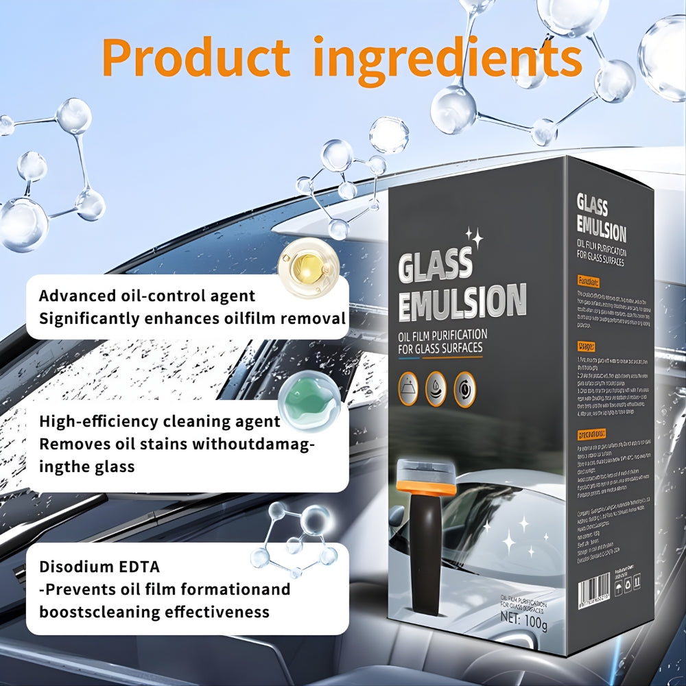 WiperWiz™ Windshield Oil Film Remover